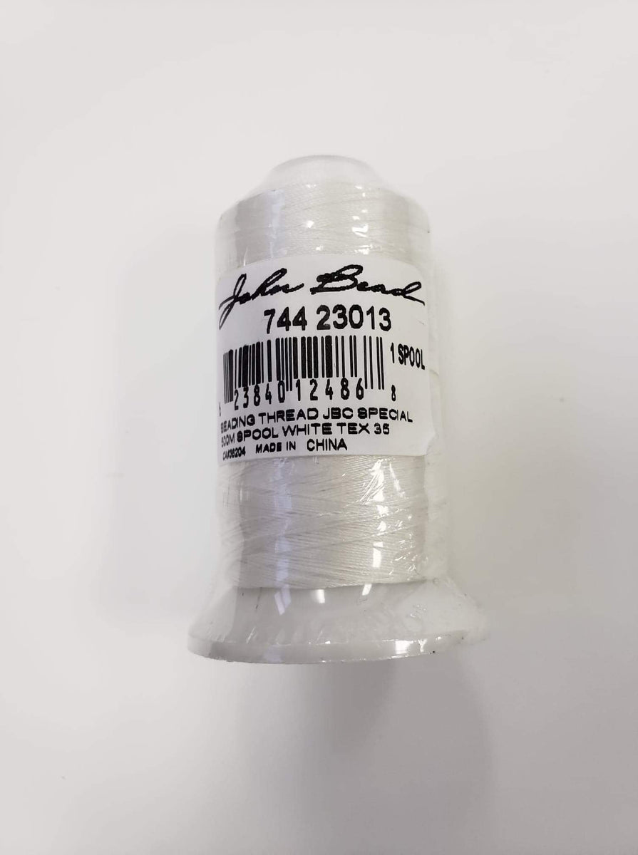 Beading Good Thread - 500m Spool - White TEX 35 – Culture Shock Bead Co.