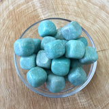 Amazonite Cubes Gemstone Tumble