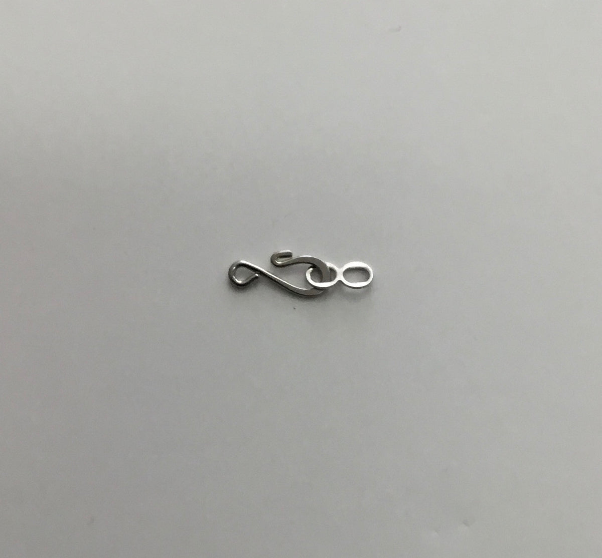 Hook & Eye Clasp- Silver 6x23mm (10 sets) – Culture Shock Bead Co.