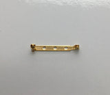 Bar Pin - Gold 40mm (10pc)