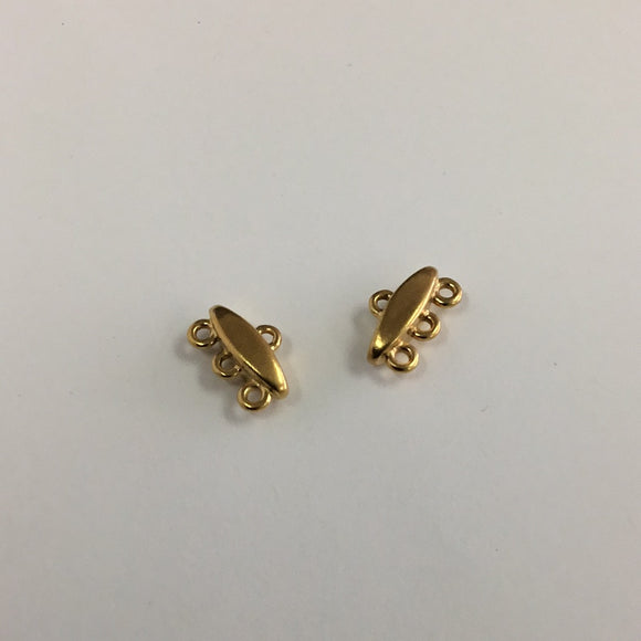 Connector- 3 to 1 Strand 10x15mm (2pc)