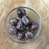 Rhodonite Cubes Gemstone Tumble
