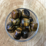 Tiger Eye Square Gemstone Tumble