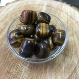 Tiger Eye Square Gemstone Tumble