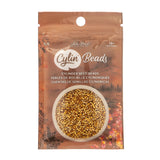 Cylin Bead- 11/0 Gold AB 25g