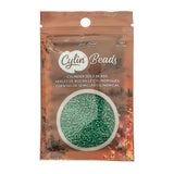 Cylin Bead- 11/0 Opaque Emerald Green 25g