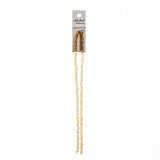 3x4mm Rondelle Transparent Topaz AB