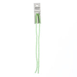 3x4mm Rondelle Opaque Light Green