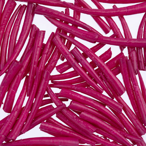 Dentalium Shell Fuchsia