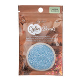 Cylin Bead- 11/0 Glow in the Dark AB Blue 25g
