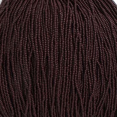 Czech Seed Bead 11/0 Opaque Dark Brown #4926