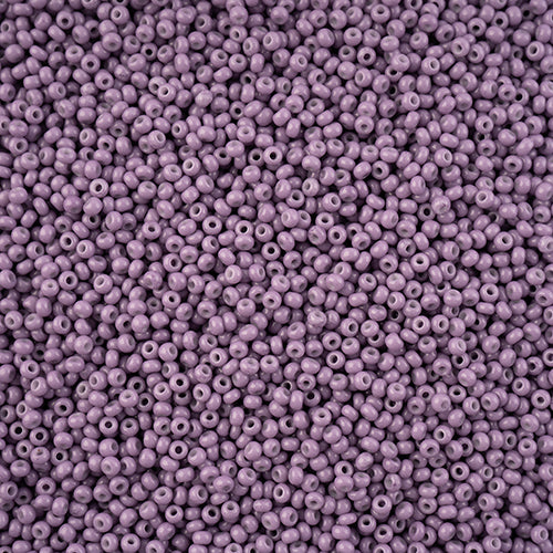 Czech Seed Bead 11/0 Orchid Chalk Dyed Solgel VIAL #3241