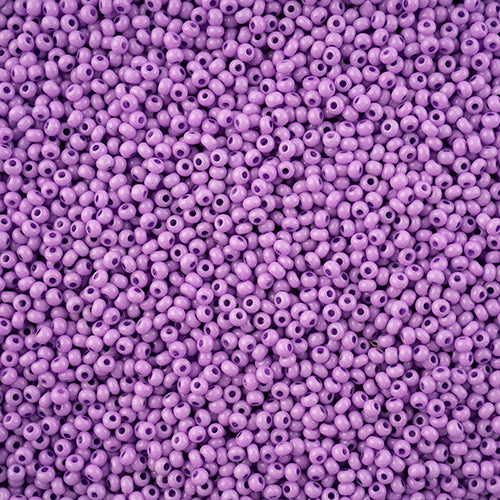 Czech Seed Bead 11/0 Grape Chalk Dyed Solgel VIAL #3242