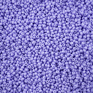 Czech Seed Bead 11/0 Purple Chalk Dyed Solgel VIAL #3243