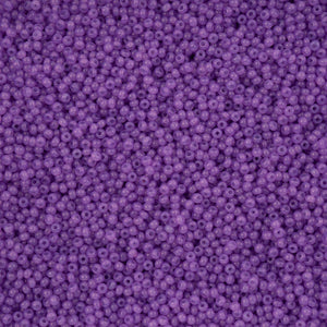 Czech Seed Bead 11/0 Alabaster Solgel Grape VIAL #3265