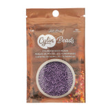 Cylin Bead- 11/0 Opaque Dark Mauve 25g