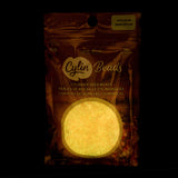 Cylin Bead- 11/0 Glow in the Dark AB Orange 25g