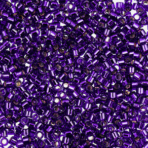 Miyuki Delica 11/0 Dark Violet S/L Dyed #0610