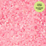 Cylin Bead- 11/0 Glow in the Dark AB Rose 25g