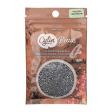 Cylin Bead- 11/0 Glow in the Dark AB Grey 25g