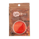 Cylin Bead- 11/0 Opaque Orange 25g