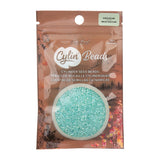 Cylin Bead- 11/0 Glow in the Dark AB Green 25g