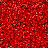 Cylin Bead- 11/0 Opaque Red 25g