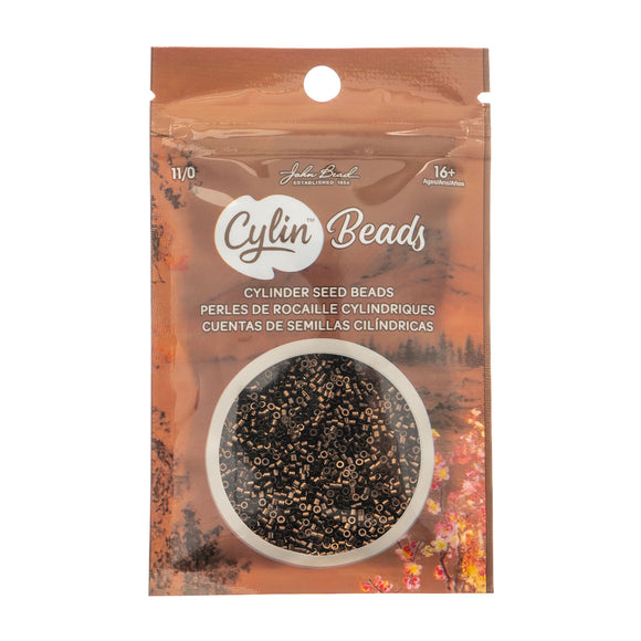 Cylin Bead- 11/0 Bronze Metallic 25g
