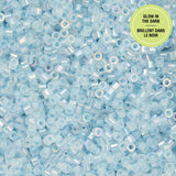 Cylin Bead- 11/0 Glow in the Dark AB Blue 25g