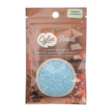 Cylin Bead- 11/0 Glow in the Dark AB Sky 25g