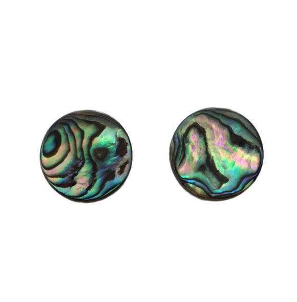 Abalone Shell - Round (1 pair) 18mm