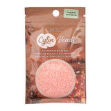 Cylin Bead- 11/0 Glow in the Dark AB Coral 25g
