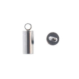 End Cap - Stainless Steel 8x4.5mm (10 pieces)