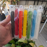 Bead Set 10 - 11/0 Preciosa Czech Seed Beads - 7 Vials