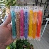 Bead Set 9 - 11/0 Preciosa Czech Seed Beads - 7 Vials