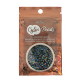 Cylin Bead- 11/0 Black AB 25g