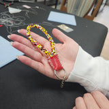 Workshop - Mini Wrap Around Beaded Keychain