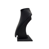 Necklace Stand - Black Leatherette - 6.5 inches