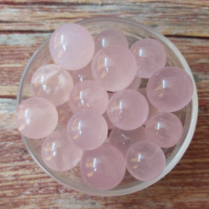 Rose Quartz Mini Sphere Gemstone