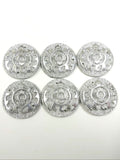 Turtle Cabs - Silver (3 pairs) 25mm