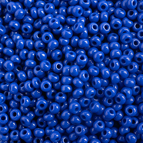 Czech Seed Bead 10/0 Opaque Royal Blue - VIAL