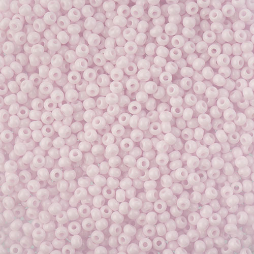 Czech Seed Bead 10/0 Opaque Natural Pink - VIAL