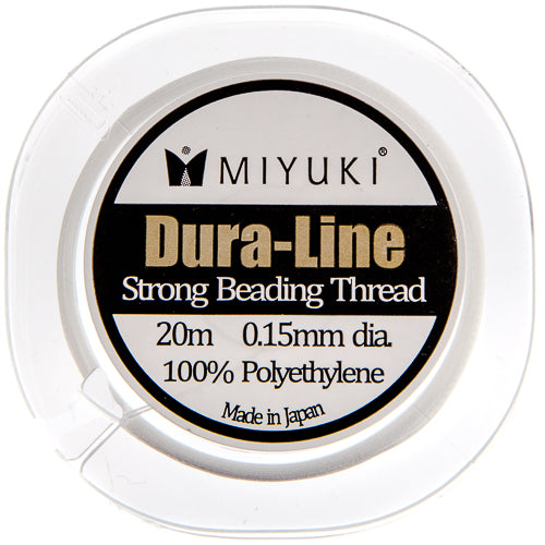 Miyuki Dura-Line  0.15mm Crystal Clear 20m