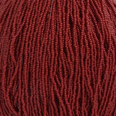 Czech Seed Bead 11/0 Opaque Cranberry Red #4915