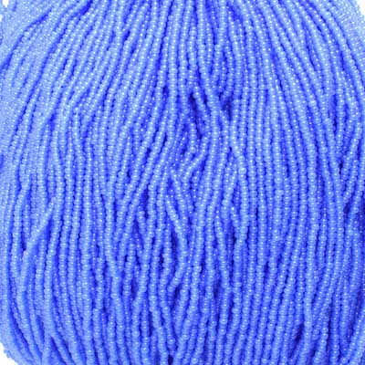 Czech Seed Bead 11/0 Opaque Oily Blue #1010