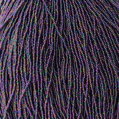 Czech Seed Bead 11/0 Opaque Purple AB #5031