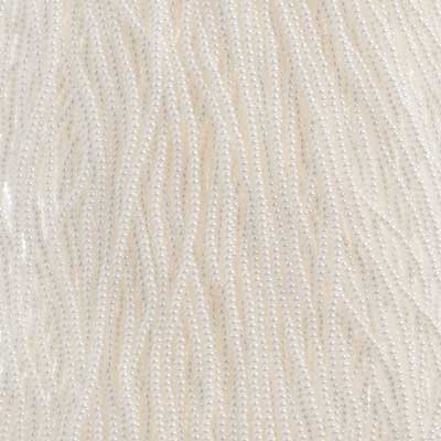 Czech Seed Bead 11/0 Opaque White Luster #5032