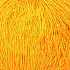 Czech Seed Bead 11/0 Opaque Light Orange #4918
