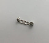 Bar Pin - Silver 20mm (10pc)