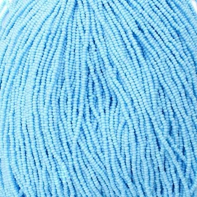 Czech Seed Bead 11/0 Opaque Light Blue #4907